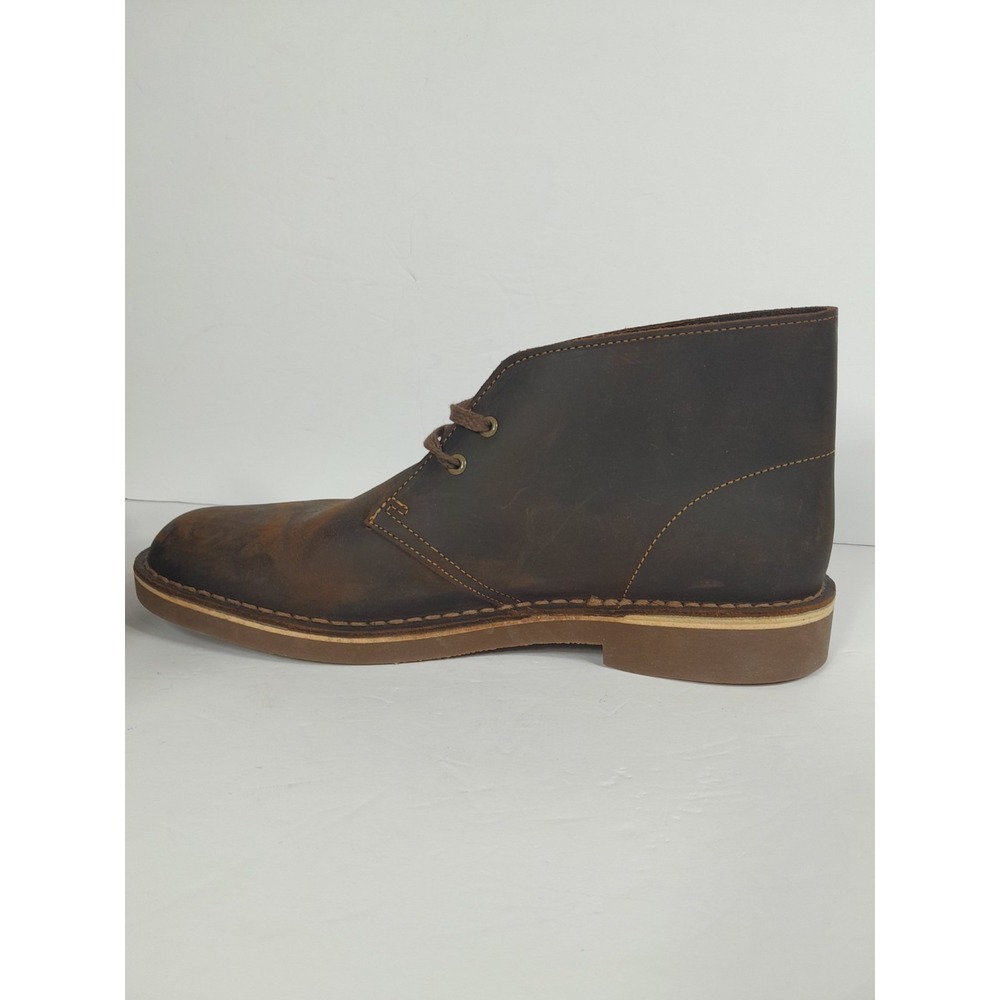 Clarks Men's Bushacre Chukka Boot Beeswax Brown Mens 8 M - Picture 6 of 10